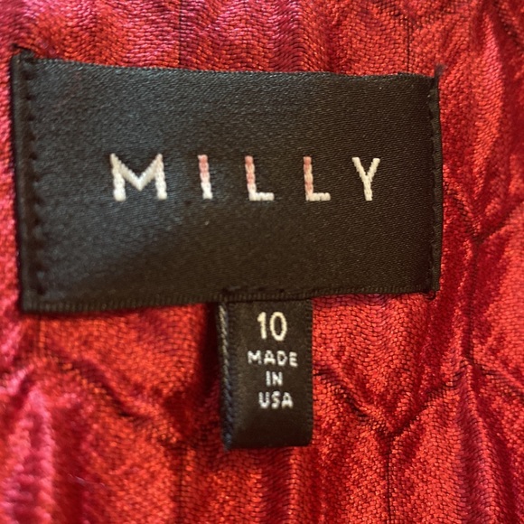 Milly Callie Pencil Dress In Italian Jacquard - Picture 8 of 10